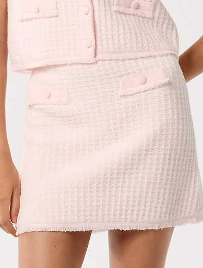 Aria Bouclé Knit Skirt