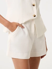 Pip Tailored Linen Shorts