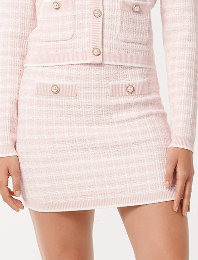 Louise Bouclé Knit Skirt