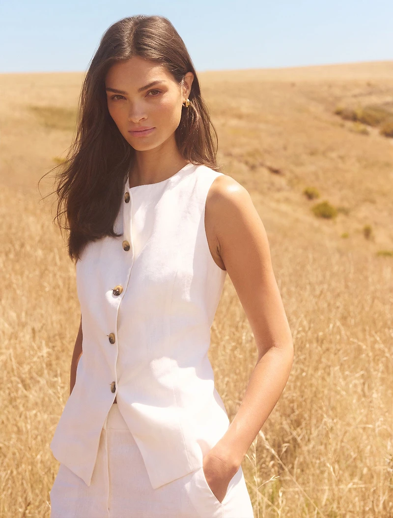 Pip High Neck Waistcoat