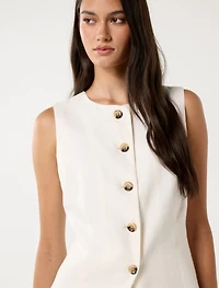 Pip High Neck Waistcoat