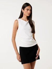Chloe Shoulder Pad Top