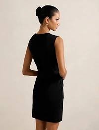 Parker Petite Luxe Utility Mini Dress