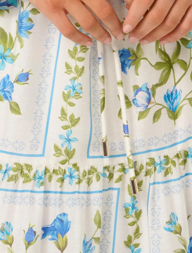 Tara Printed Midi Dress