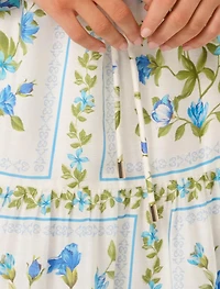Tara Printed Midi Dress