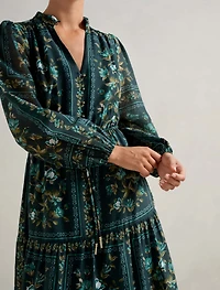 Tara Printed Midi Dress