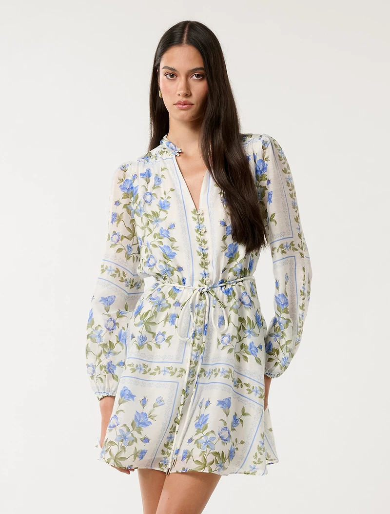 Tamila Printed Skater Mini