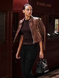 Wren Vegan Leather Jacket