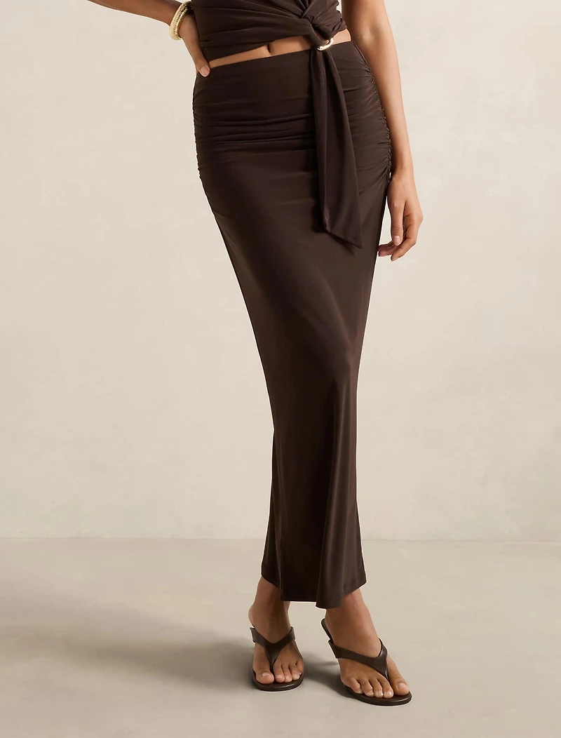 Jazelle Jersey Maxi Skirt