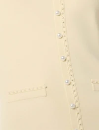 Delilah Pearl Detail Knit Dress