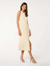 Delilah Pearl Detail Knit Dress