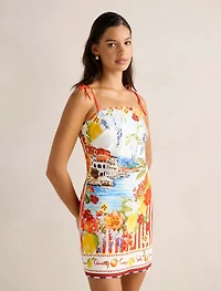 Sierra Printed Mini Dress