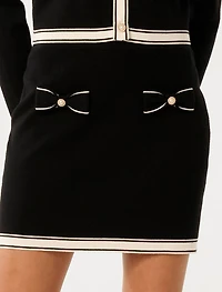 Cece Bow Detail Skirt