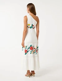 Ollie One Shoulder Maxi