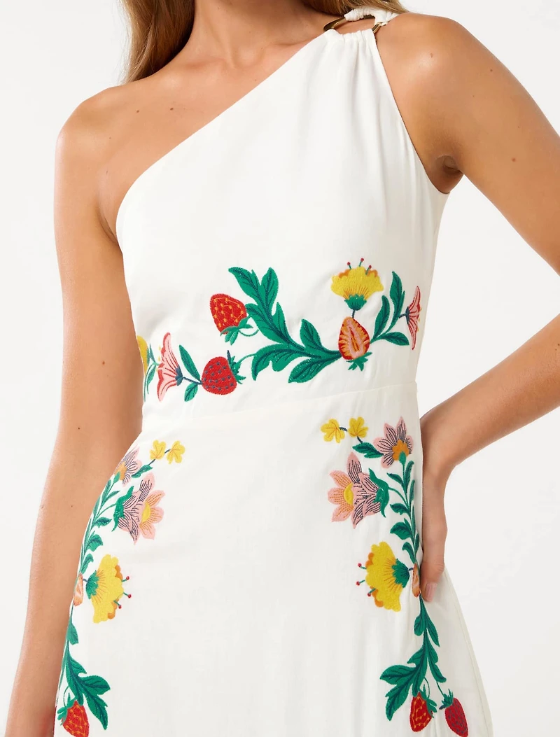 Ollie One Shoulder Maxi
