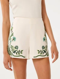 Rosalia Embroidered Shorts