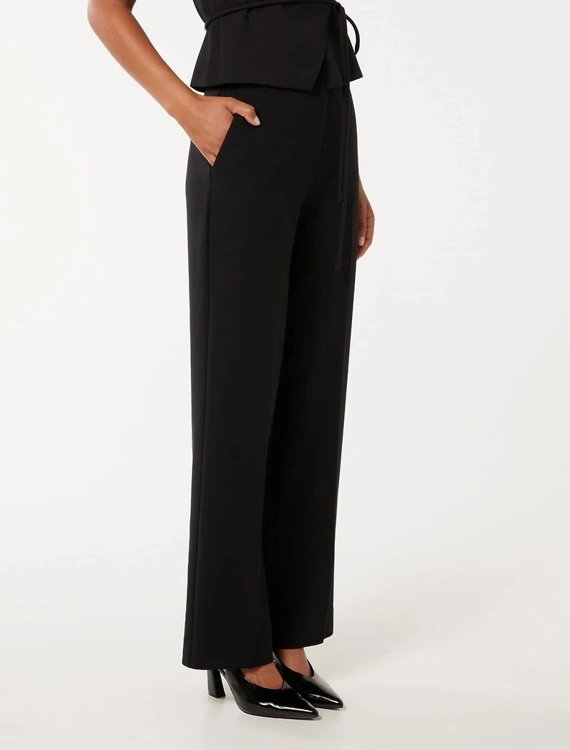 Fiora Straight-Leg Pants