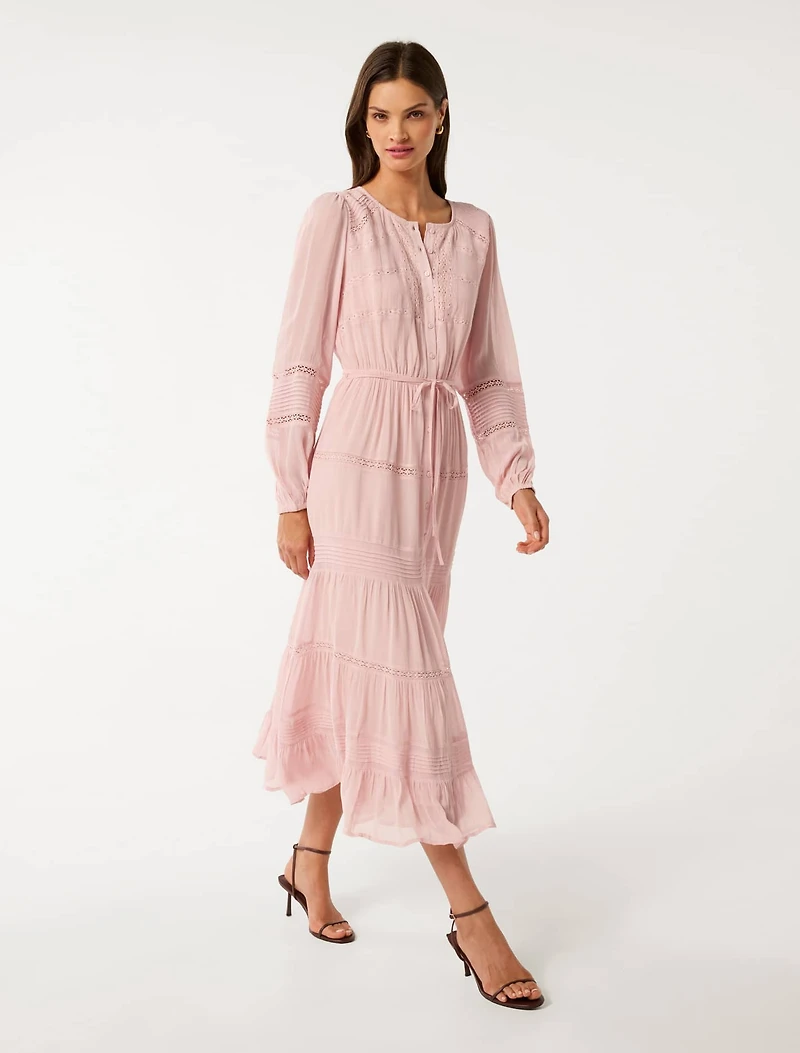 Frankie Lace Trim Dress