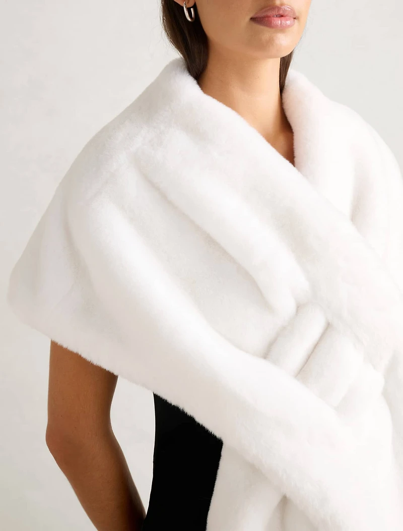 Sophia Faux Fur Wrap