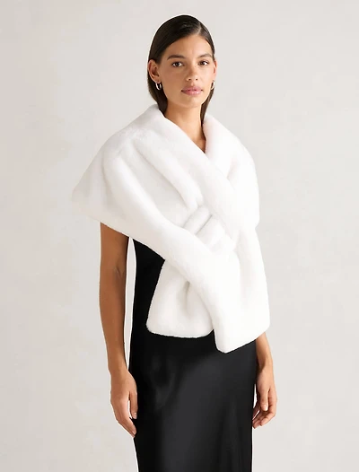Sophia Faux Fur Wrap