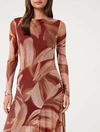 Tammy Asymmetric Hem Midi
