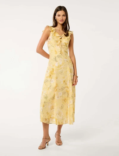 Lenny Godet Printed Midi