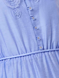 Yasmin Floral Detail Midi Dress