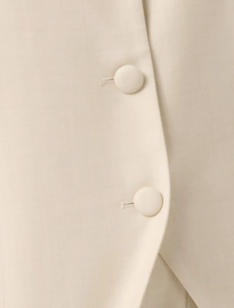 Valeria Petite High Neck Waistcoat