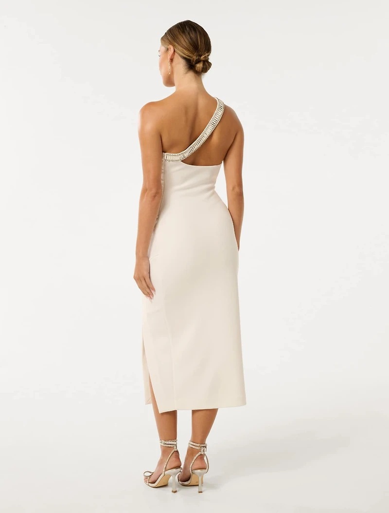 Irene Petite Embellished Bodycon