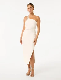 Irene Petite Embellished Bodycon