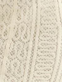 Arianna Crochet Midi Dress