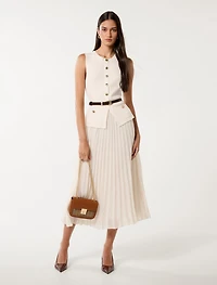 Daphne Waistcoat Midi Dress