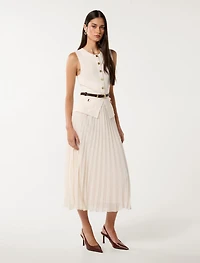 Daphne Waistcoat Midi Dress