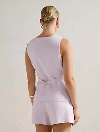 Toni High Neck Waistcoat