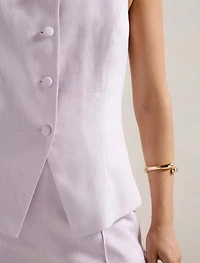 Toni High Neck Waistcoat