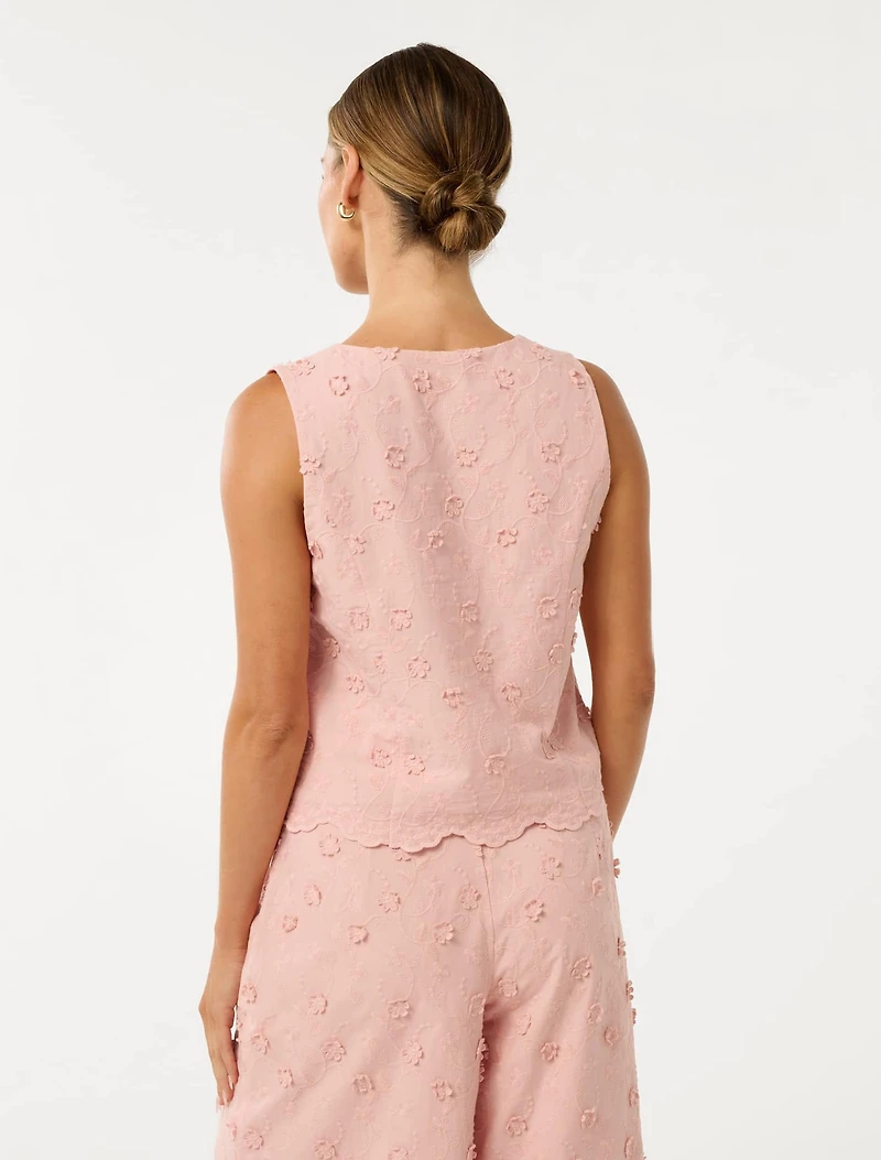 Colette Petite Broderie Top
