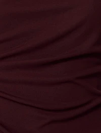 Raegan Ruched Mesh Top