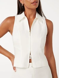 Felicity Zip Front Halter