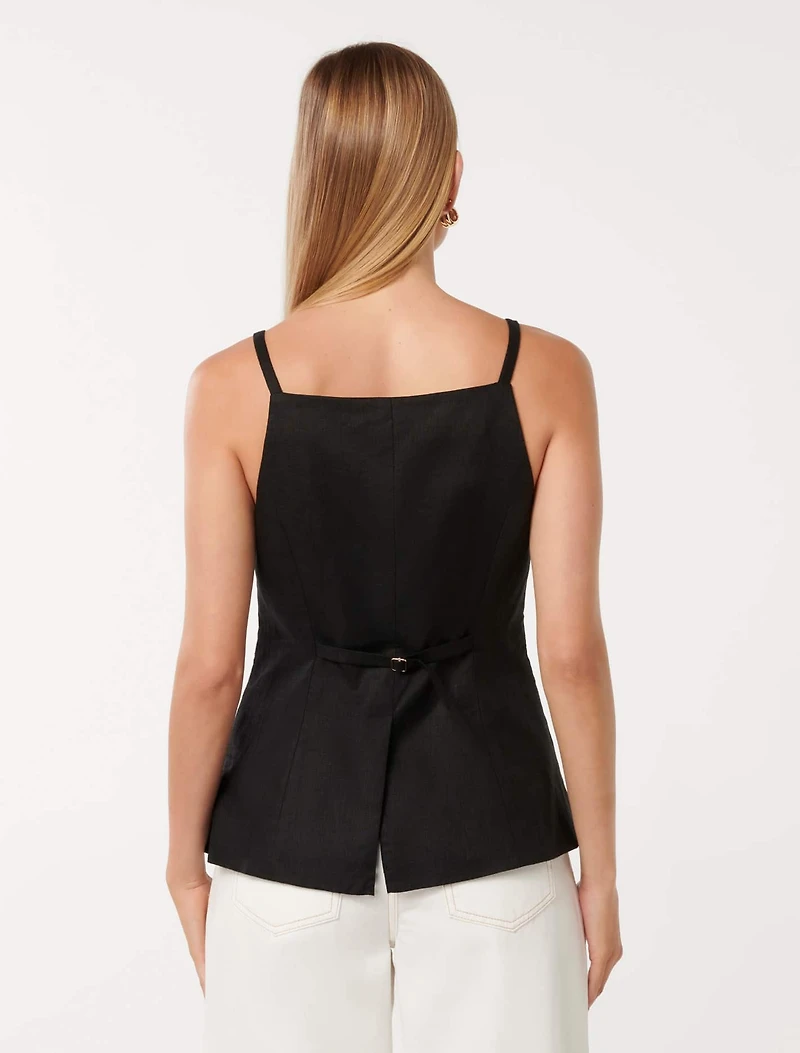 Ronnie High Neck Waistcoat