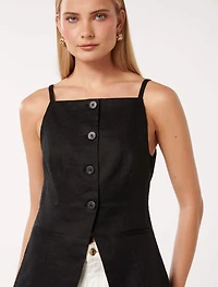 Ronnie High Neck Waistcoat