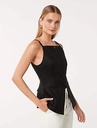 Ronnie High Neck Waistcoat