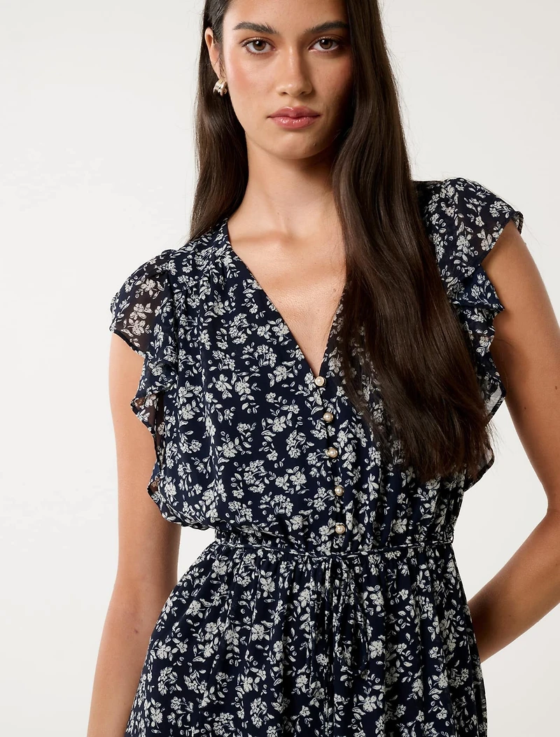 Maxine Flutter Sleeve Mini