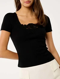 Shauna Trim Front Top