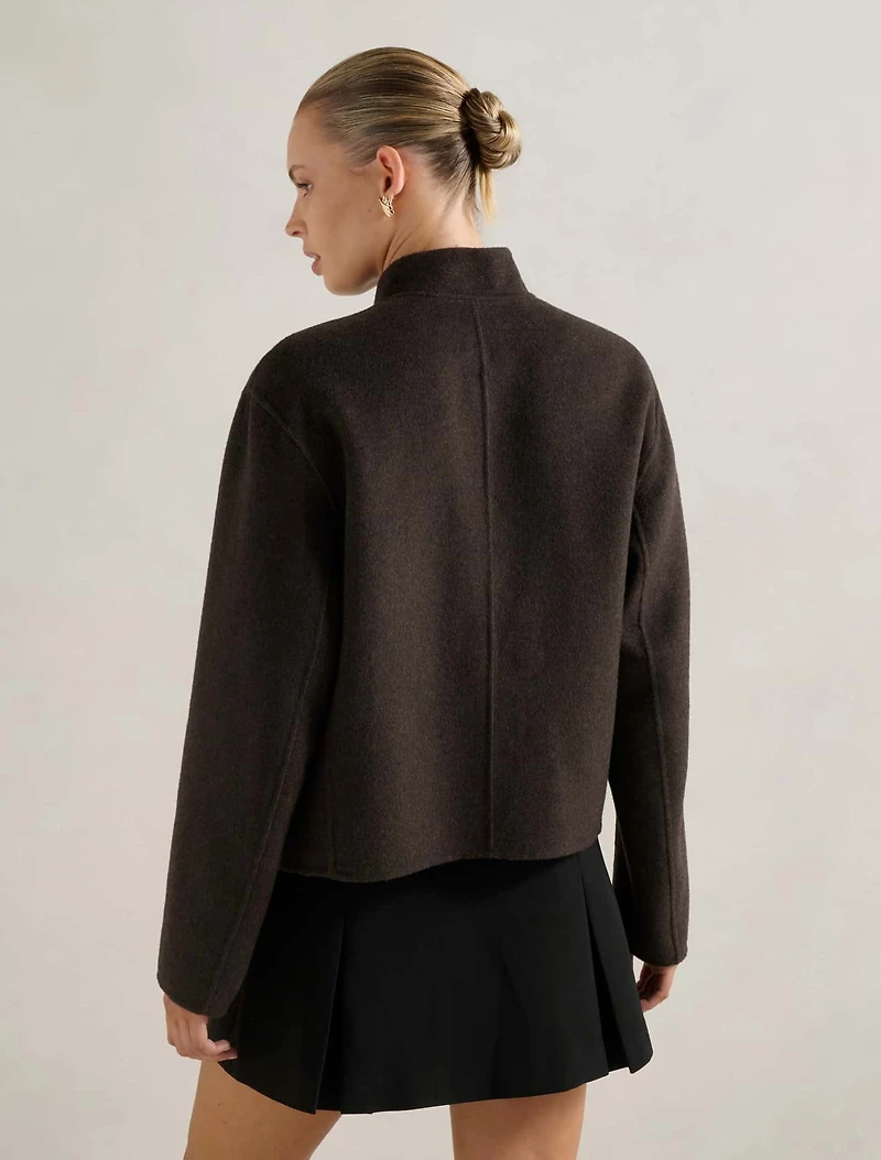 Lex Felled Bomber Jacket