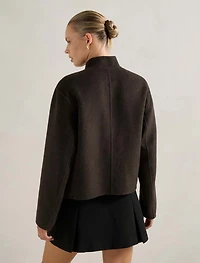 Lex Felled Bomber Jacket