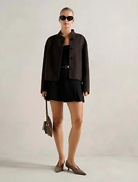 Lex Felled Bomber Jacket