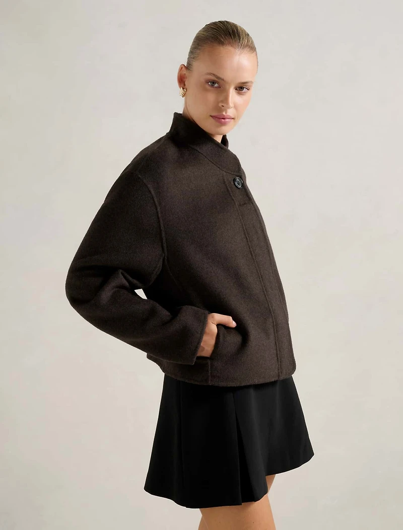Lex Felled Bomber Jacket