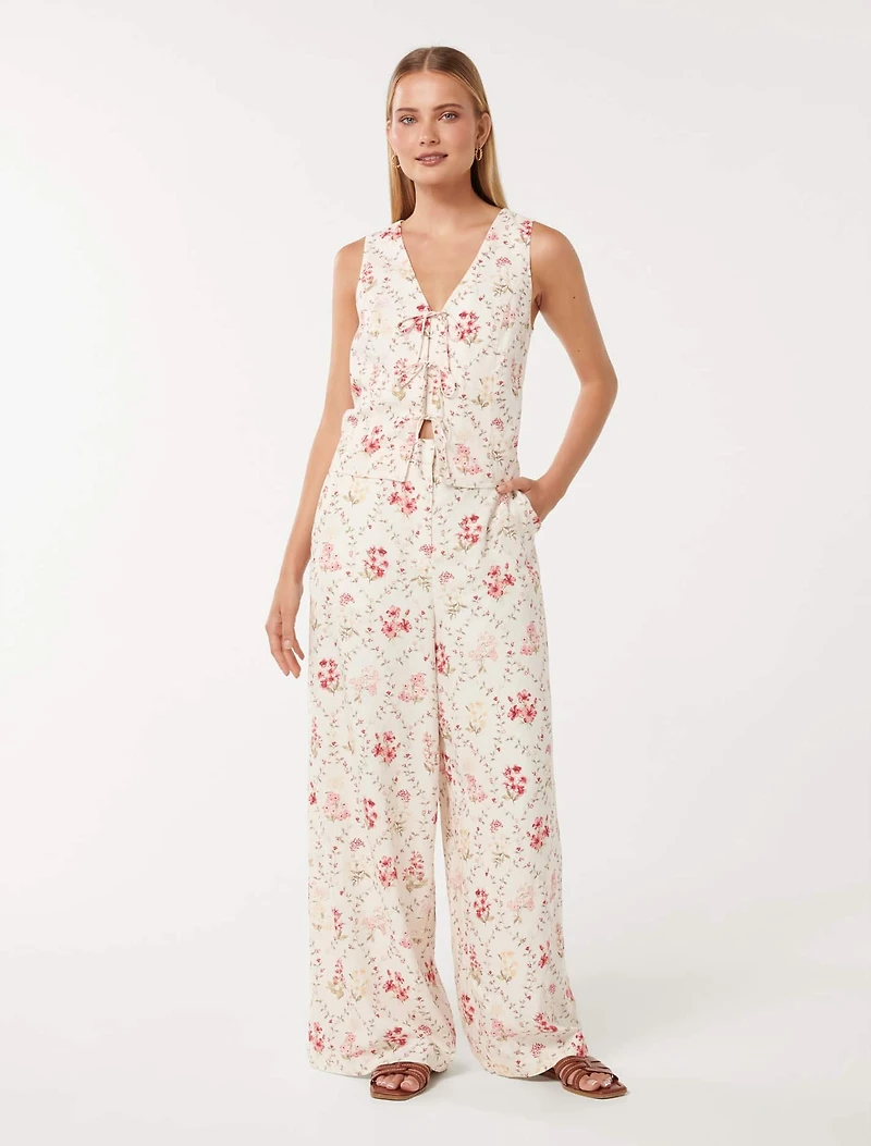 Erin Tie-Front Waistcoat