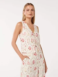 Erin Tie-Front Waistcoat