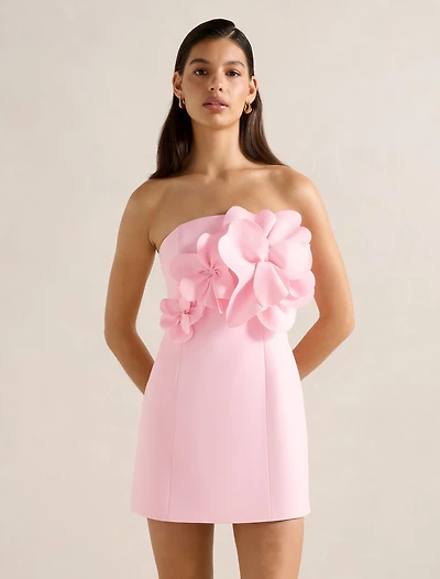 Tessa Flower Mini Dress